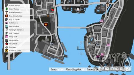 Радар, карта и иконки в стиле GTA 5