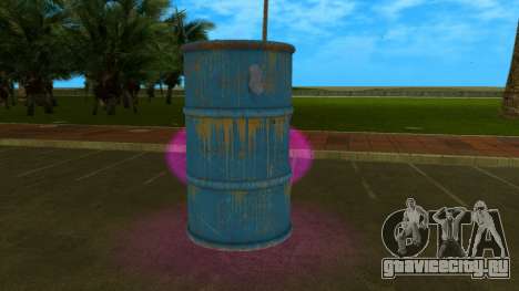 HD Prop Barrel для GTA Vice City