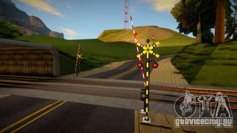 Railroad Crossing Mod South Korean v9 для GTA San Andreas