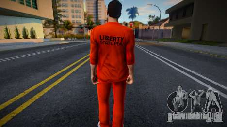 GTA III - Claude Speed HD Prisoner для GTA San Andreas