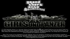 Girls Und Panzer Loadscreen для GTA San Andreas