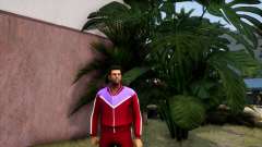 Красный спортивный костюм для GTA Vice City Definitive Edition