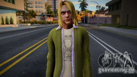 Kurt Cobain - Guitar Hero 5 для GTA San Andreas