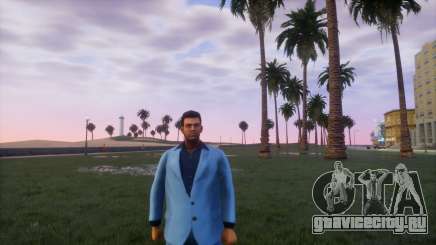 Светло-голубой костюм для GTA Vice City Definitive Edition
