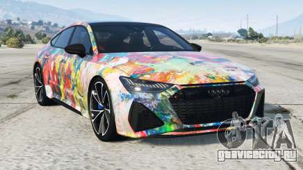 Audi RS 7 Sportback Forget Me Not для GTA 5