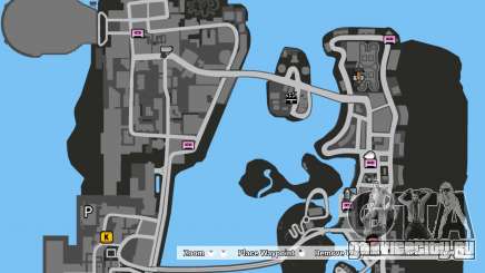 Радар, карта и иконки в стиле GTA 5 для GTA Vice City Definitive Edition