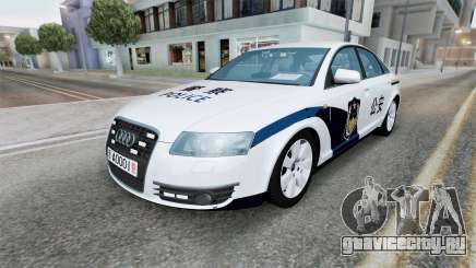 Audi A6 Sedan China Police (C6) 2005 для GTA San Andreas