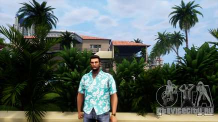 Тематическая гавайская рубашка v1 для GTA Vice City Definitive Edition