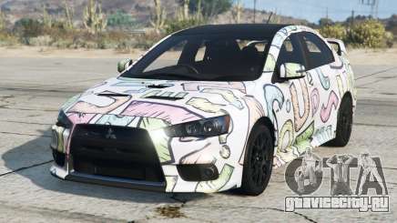 Mitsubishi Lancer Evolution Alabaster для GTA 5