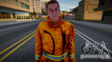 HD Fireman From GTA V для GTA San Andreas