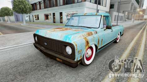 Chevrolet C10 Fountain Blue для GTA San Andreas