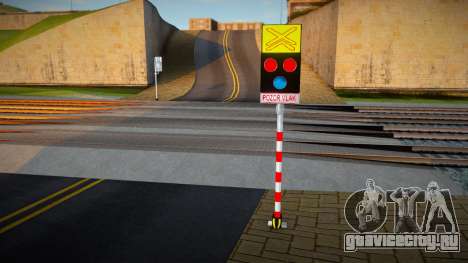 Railroad Crossing Mod Slovakia v4 для GTA San Andreas