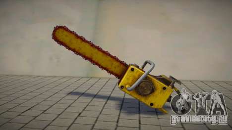 Gold Chainsaw - RE4R (Fan Made) для GTA San Andreas