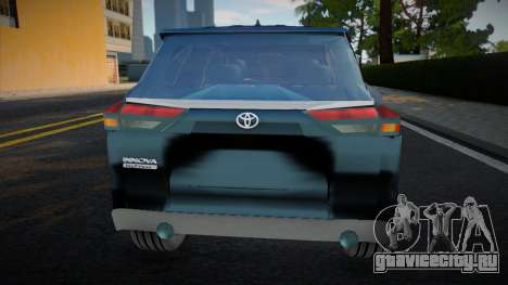 Toyota Innova Hycross для GTA San Andreas