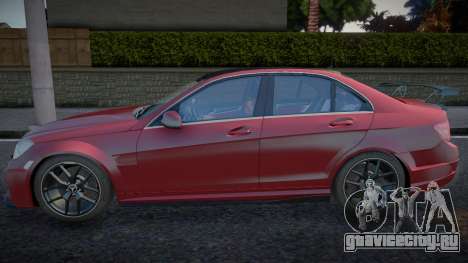 Mercedes-Benz C63 W204 Diamond Spoiler для GTA San Andreas