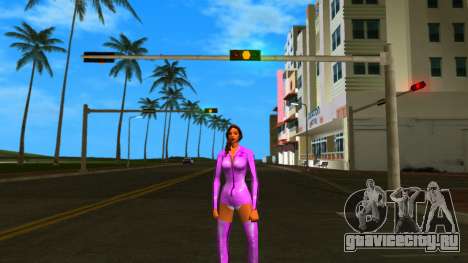 White girl pink Leather для GTA Vice City