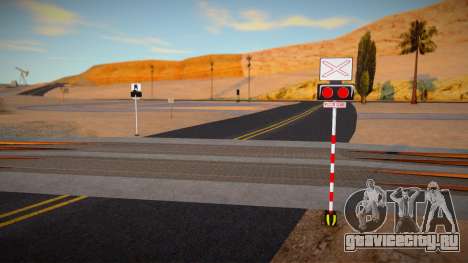 Railroad Crossing Mod Slovakia v32 для GTA San Andreas