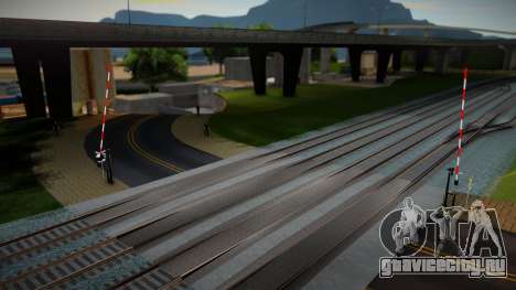Railroad Crossing Mod Czech v3 для GTA San Andreas
