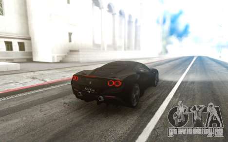 Ferrari F8 Tributo Black для GTA San Andreas