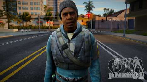 Half-Life 2 Rebels Male v3 для GTA San Andreas