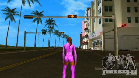 White girl pink Leather для GTA Vice City