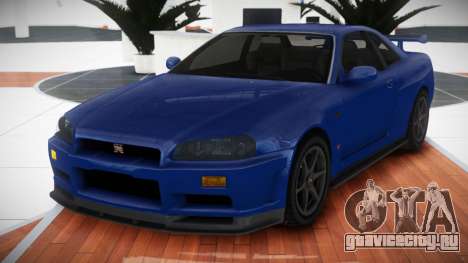 Nissan Skyline R34 MR V1.2 для GTA 4