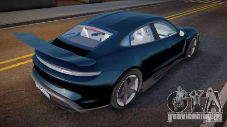 Porsche Taycan Turbo S Sapphire для GTA San Andreas