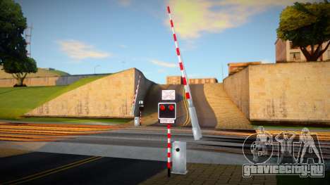 Railroad Crossing Mod Slovakia v14 для GTA San Andreas