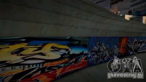Wild Walls v2 (Graffiti Environment) для GTA San Andreas