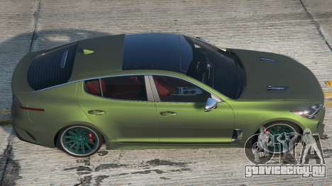 Kia Stinger Lunar Green