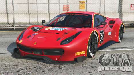 Ferrari 488 GT3 Tractor Red