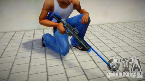 Blue Cuntgun Toxic Dragon by sHePard для GTA San Andreas