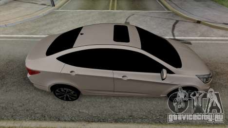 Hyundai Solaris Silver Chalice для GTA San Andreas