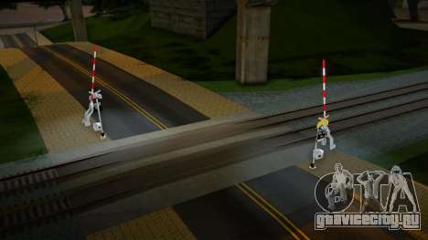 Railroad Crossing Mod Czech v14 для GTA San Andreas
