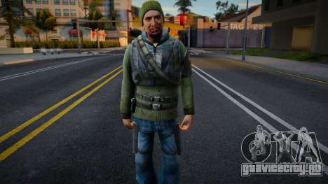 Half-Life 2 Rebels Male v8 для GTA San Andreas