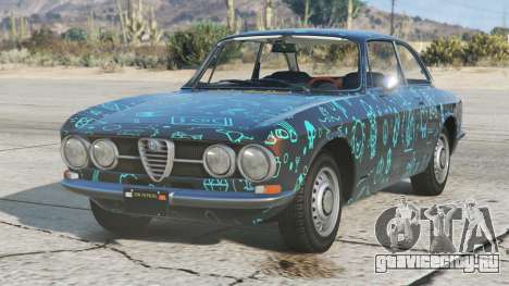 Alfa Romeo 1750 Pickled Bluewood