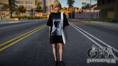 Yukino Oversized Shirt для GTA San Andreas