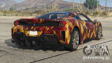 Ferrari 488 Pista Fire Bush