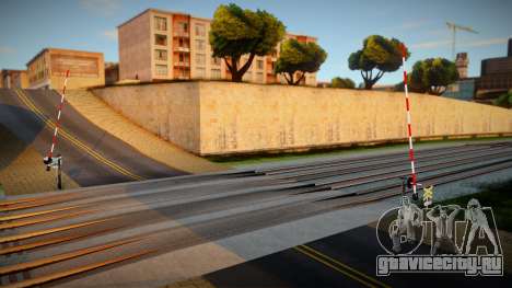 Railroad Crossing Mod Czech v3 для GTA San Andreas
