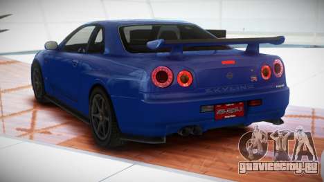 Nissan Skyline R34 MR V1.2 для GTA 4