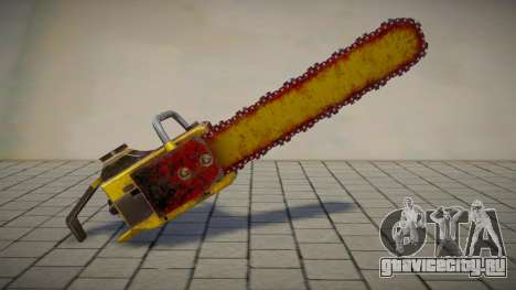Gold Chainsaw - RE4R (Fan Made) для GTA San Andreas