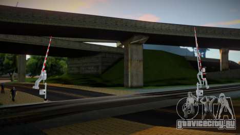 Railroad Crossing Mod Czech v12 для GTA San Andreas