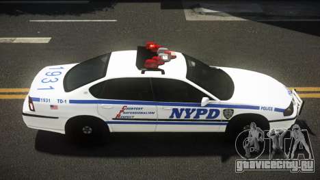 2000 Chevrolet Impala NYPD для GTA 4