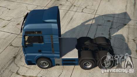 MAN TGX Astronaut Blue