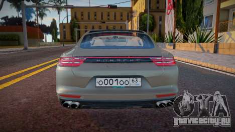 Porsche Panamera Turbo S Sapphire для GTA San Andreas