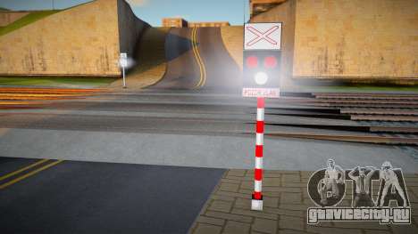 Railroad Crossing Mod Czech v11 для GTA San Andreas