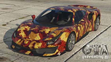 Ferrari 488 Pista Fire Bush