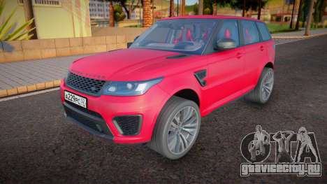 Range Rover Sport (SVR) для GTA San Andreas