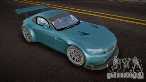 2010 BMW Z4 GT3 (E89) v1.0 для GTA San Andreas