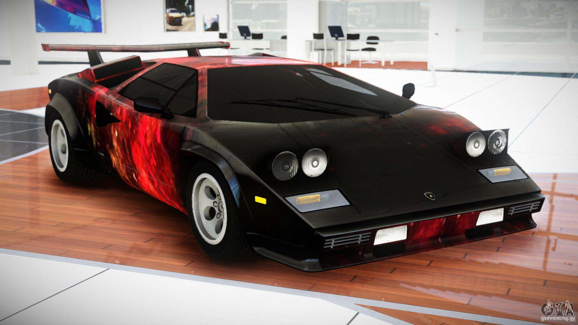 Lamborghini countach gta 5 фото 36